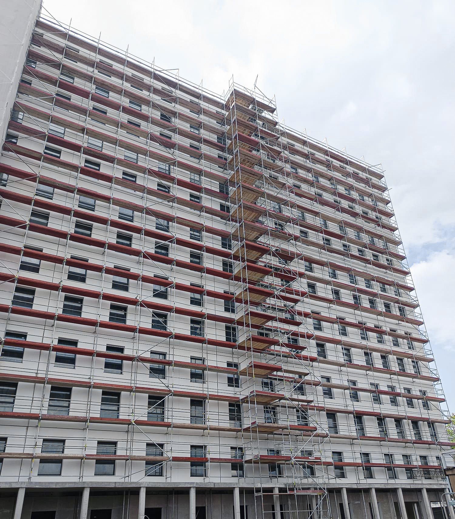 Gerüstmontage PM-70 Schritt für Schritt